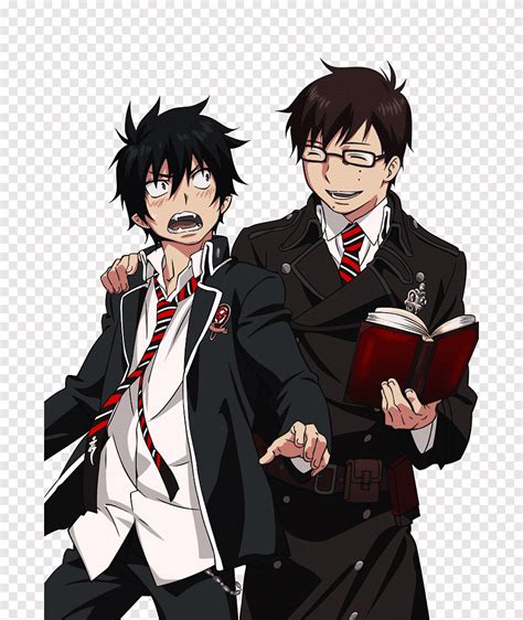 ao no exorcist yukio|yukio and rin okumura.